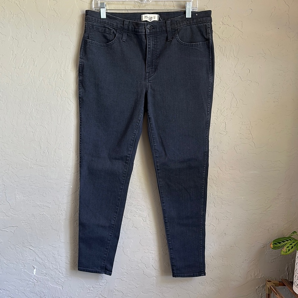 Madewell Jean mid rise road‎ tripper skinny black size 31